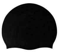 Blue Reef - Cappello da nuoto unisex in silicone elasticizzato, tinta unita, tinta unita, colore pastello scuro fluo, taglia unica, per adulti 8 anni + 8 anni