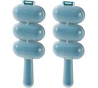 Blue Rice Ball Maker - Shake & Mold Rice Balls, Sushi Plates & Kit fai da te