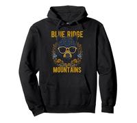 Blue Ridge Mountains - Orso USA con Occhiali Felpa con Cappuccio