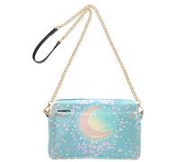 Blue-rosa Tarocchi Astrologia Piccole Borse A Tracolla Per Le Donne In Pelle Vegana Borsa A Tracolla Impermeabile Borsa A Mano A Tracolla Per Donna