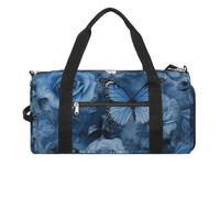 Blue Rose Borsa da palestra per uomo e donna resistente all'acqua, borsa da viaggio leggera per viaggi sportivi, bianco, taglia unica