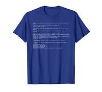 Blue Screen of Death Programmer Developer Computer Geek Maglietta