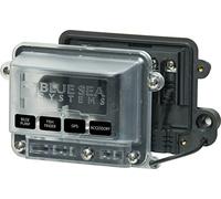 Blue Sea Systems 2356 - Busbar comune impermeabile a 4 bande con coperchio, colore: nero