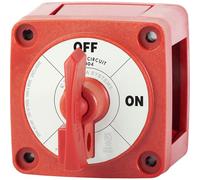 Blue Sea Systems 6004 serie M - Interruttore ON/OFF per batteria, colore: rosso