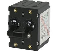 Blue Sea Systems 7237 Interruttore automatico a levetta serie A, bipolare, 30A