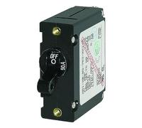 Blue Sea Systems Blue Sea 7228 AC/DC Single Pole Magnetic World Circuit Breaker-50 Amp, INTERRUPTOR Unisex-Adult, Multicolor, Standard