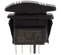 Blue Sea Systems INT. CONTURA WP. 2P. ON-off-ON Negro