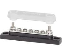 Blue Sea Systems Mini-BUSBAR 2X10-32 100A W/COVR, REGLETA Unisex-Adult, Multicolor, Standard