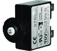 Blue Sea Systems Spingere Bottoni Reset-Only Interruttore 5 Amplificatori #7052