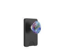 Blue Sea Turtle in Corals Mosaic Art Ocean Theme PopSockets PopWallet per MagSafe
