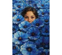 Blue Serenity: Hidden in Flowers NOTEBOOK: Lined Journal for Peace, Mindfulness & Daily Reflection (6x9 Inches, 200 Pages)
