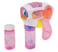 BLUE SKY - Pistola a bolle a frizione - Bolle di sapone - 048601 - Colore casuale - Luminoso - Plastica - 15cm x 15cm - Giocattolo per bambini - Gioco all'aperto - Gioco estivo - A partire dai 3 anni