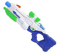 BLUE SKY - Pistola ad acqua - Gioco all'aperto - 048188 - Bianco - Plastica - 60 cm - Giocattolo per bambini - Gioco da spiaggia - Piscina - Annaffiare - A partire dai 3 anni