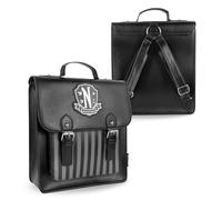 Blue Sky Studios Borsa a tracolla per mercoledì, grande zaino per lavoro o scuola, accessori per mercoledì con licenza, Multicolore