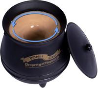 Blue Sky Studios Harry Potter - Calderone a mescolamento automatico - Tazza magica con bottone per mescolare e coperchio - Merchandise ufficiale di Hogwarts, regalo divertente per i fan