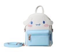 Blue Sky Studios Hello Kitty Mini Zaino, Piccola Borsa Kawaii Lusso con Cinghie Regolabili, Simpatico Regali Merchandise e Accessori, Cinnamoroll, S
