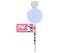 Blue Sky Studios Simpatica penna con pompon di Hello Kitty - gadget anime Sanrio per ragazze - Penne per ragazze perfette per la scuola e l'ufficio
