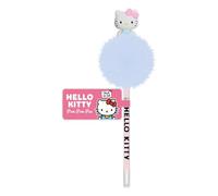 Blue Sky Studios Simpatica penna con pompon di Hello Kitty - gadget anime Sanrio per ragazze - Penne per ragazze perfette per la scuola e l'ufficio
