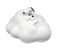 Blue Sky Studios Snoopy Cloud Light - Lampada ricaricabile USB-C con 3 livelli di luminosità - Design in vinile morbido - Snoopy Sleeping on a Cloud - Lampada da scrivania notturna