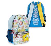 Blue Sky Studios Spongebob Zaino per bambini, piccola borsa da scuola e da viaggio per ragazzi e ragazze