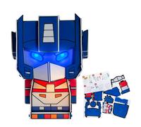 Blue Sky Studios Transformers Build-A-Bot Kit, Optimus Prime Figurenbau-Set, Leu