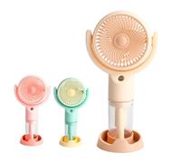 BLUE SKY - Ventilatore nebulizzatore - Accessorio da viaggio - 042897 - Colore casuale - Plastica - 18 cm - Ricaricabile - Compatto - 3 velocità - USB-C - Serbatoio acqua - Da 14 anni