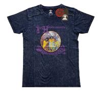 Blue Snow Wash Jimi Hendrix Experienced ufficiale Uomo maglietta unisex