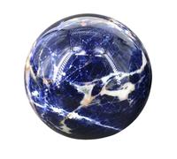 Blue Sodalite Decorative Ball, Blue Crystal Ball for Divination, Ball Decor Orb for Feng Shui,Witchcraft,Scrying,6~6.5cm