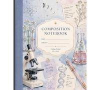 Blue Softcore Science Composition Notebook: College Ruled Notebook for Science Class, Lab Notes, School Notes, Journaling, and Everyday Writing | 7.5 x 9.25