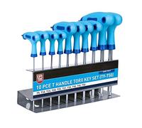 Blue Spot Tools 12184 - Set di chiavi Torx con impugnatura a T, 10 pezzi (T9-T50)