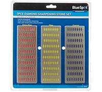 Blue Spot Tools, 19275, Set di pietre diamantate per affilatura, 3 pz.
