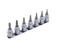 Blue Spot Tools 7 PCE 3/8" Sicurezza Torx Bit Set (T10-T40)
