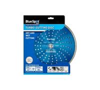 Blue Spot Tools - Disco da Taglio Turbo 300mm, Foro 20mm