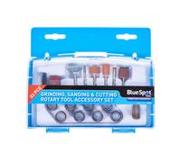 Blue Spot Tools - Kit accessori 33 pezzi per levigatura, taglio e molatura