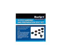 Blue Spot Tools - Kit da 35 Dischi per Levigatura e Preparazione