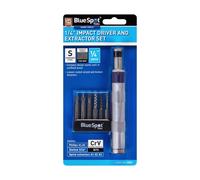Blue Spot Tools - Set Avvitatore a Percussione 1/4 & Estrattori