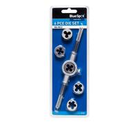 Blue Spot Tools - Set di Filiere 6 Pezzi (M6-M12), 260g