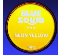 Blue Squid Pittura per il viso a base d'acqua per torta singola, professionale, per viso e corpo, attivata con acqua, per bambini e adulti, per costumi, trucco per Halloween, cosplay, colore giallo