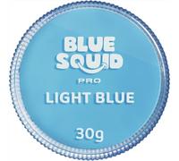 Blue Squid Pro, Pittura per il viso classica, colore azzurro (30 g), professionale, a base d’acqua, confezione singola, articoli di make-up per viso e corpo per adulti, bambini ed effetti speciali