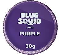 Blue Squid Pro, Pittura per il viso classica, colore viola (30 g), professionale, a base d’acqua, confezione singola, articoli di make-up per viso e corpo per adulti, bambini ed effetti speciali