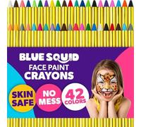 Blue Squid Set di trucchi per bambini, 36 colori, per il viso, per bambini, ideale per feste, ragazze, colori del viso, Halloween, carnevale, karnavel, trucco professionale