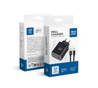BLUE STAR ALIMENTATORE 3A 45W TIPO-C + CAVO TIPO-C A TIPO-C NERO