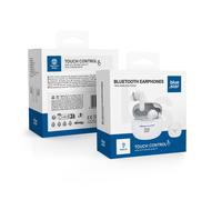 Blue Star Auricolare Bluetooth 5.4 Bk44 White Per Realme Q2 Pro Q2i V3 5g V5 X3