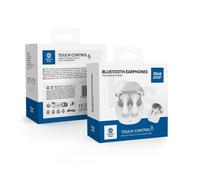 Blue Star Auricolare Bluetooth 5.4 Bk92 White Per Zte Blade A72 5g