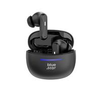 BLUE STAR AURICOLARE BLUETOOTH 5.4 CUFFIA WIRELESS STEREO TWS BK44 BLACK 792249A