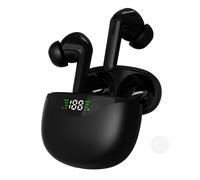 BLUE STAR AURICOLARE BLUETOOTH 5.4 CUFFIA WIRELESS STEREO TWS T60 BLACK 792375A