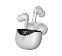 BLUE STAR AURICOLARE BLUETOOTH 5.4 CUFFIA WIRELESS STEREO TWS T60 WHITE 792355A