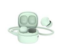 BLUE STAR AURICOLARE BLUETOOTH CUFFIA WIRELESS STEREO TWS A19 MINI GREEN 792A35A