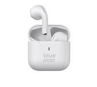 BLUE STAR AURICOLARE BLUETOOTH CUFFIA WIRELESS STEREO TWS NOVA FI5 WHITE 792328A