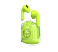 BLUE STAR AURICOLARE BLUETOOTH WIRELES STEREO TWS TRASPARENCY FI22 GREEN 792A2FA